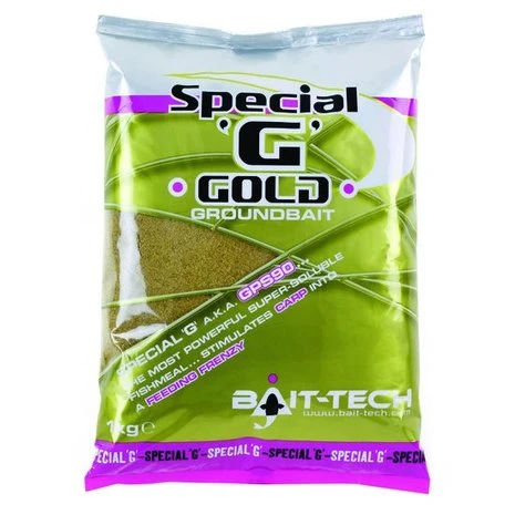 Bait Tech - Voeder Special 'G' Gold Groundbait - 1kg - Bait Tech 3 Bait Tech - Voeder Special 'G' Gold Groundbait - 1kg - Bait Tech