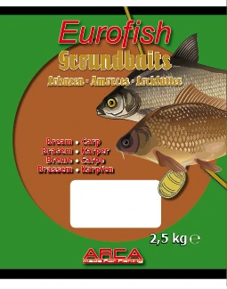 Arca - Voeder Eurofish Feeder Groundbaits 2,5kg - Brasem/Karper - Arca 3 Arca - Voeder Eurofish Feeder Groundbaits 2,5kg - Brasem/Karper - Arca