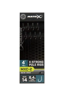 Matrix - Onderlijn MXC-2 Barbless 10cm X-Strong Pole Rigs - Matrix 13 Matrix - Onderlijn MXC-2 Barbless 10cm X-Strong Pole Rigs - Matrix -Visuitrusting Winkel 1911079593