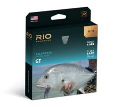 RIO Elite GT Floating Fly Line Blue/Orange/Sea Grass